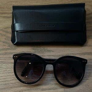 Isabel Marant Classic Black Round Sunglasses